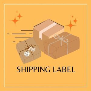 Shipping label for 5lbs